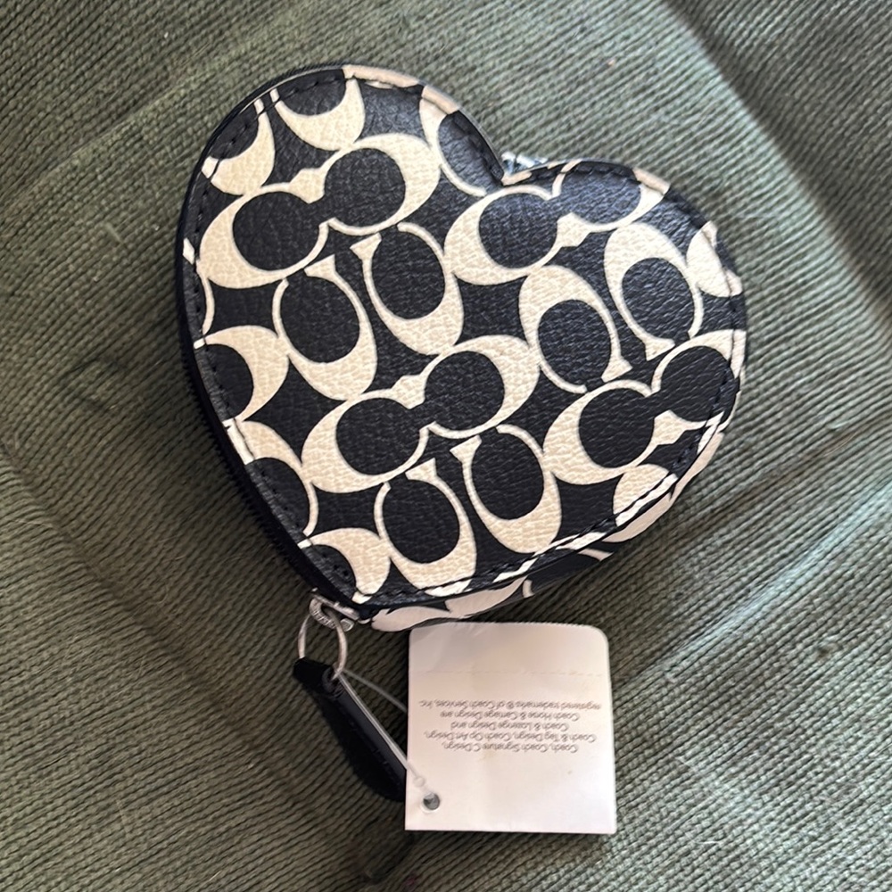 Coach Heart-Shaped Coin Purse - Picture 2 of 4